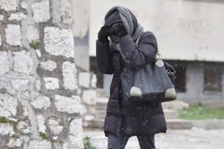 ibenik: Velika hladno?a natjerala iben?ane da se toplo obuku