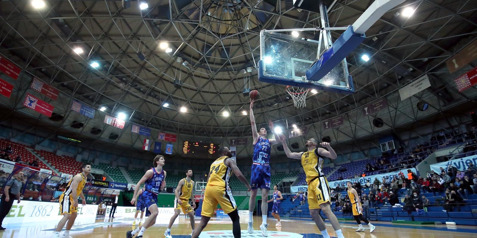 Zagreb: Cibona i Split igraju utakmicu 19. kola AdmiralBet ABA lige