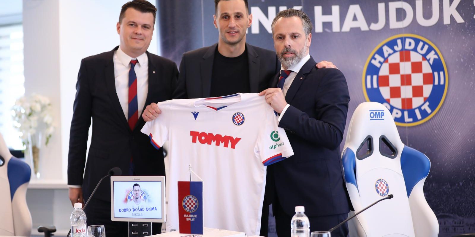 Split: Hajduk predstavio Nikolu Kalinića