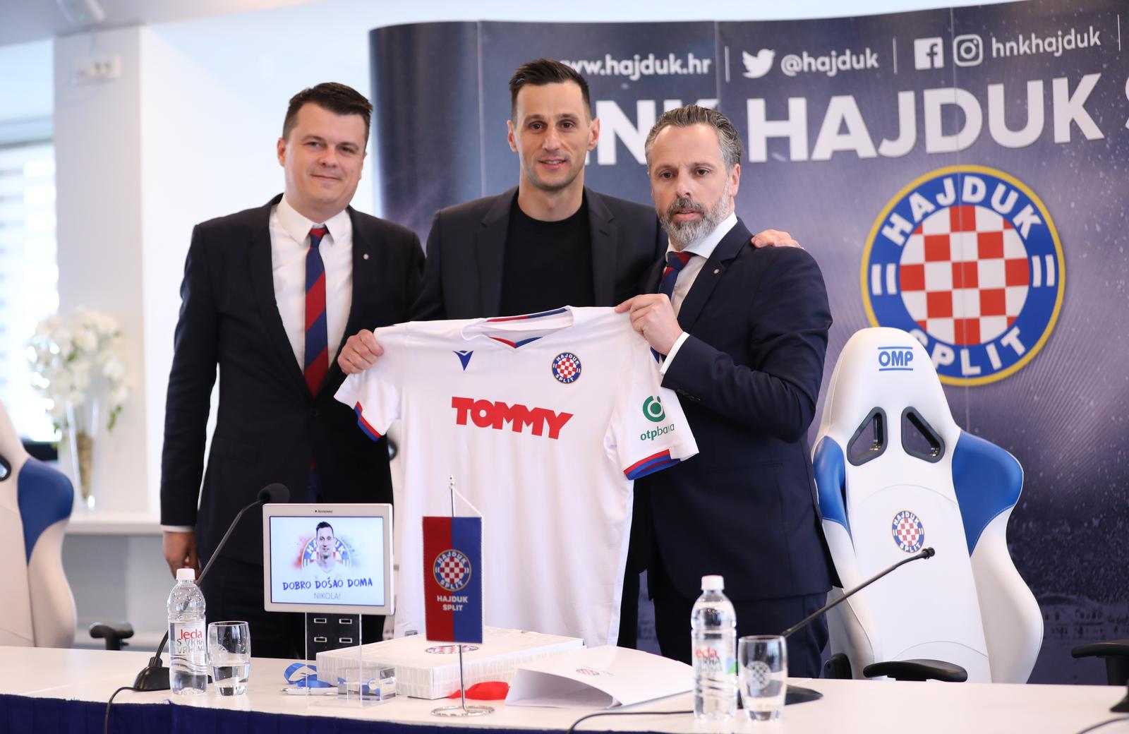 Split: Hajduk predstavio Nikolu Kalinića