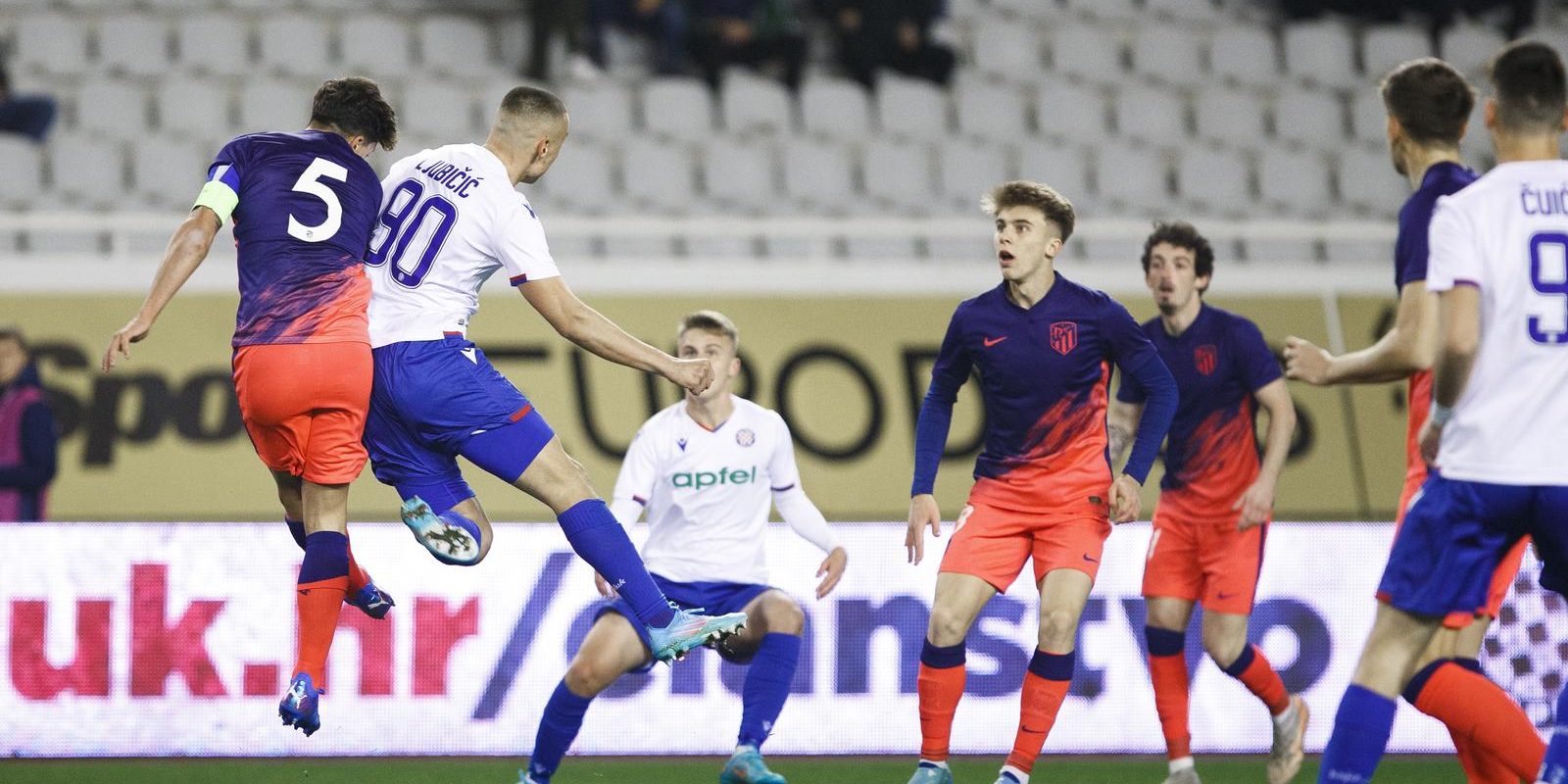 Juniori Hajduka neće igrati u osmini finala Lige prvaka mladih. Madridski Atletico slavio na Poljudu nakon jedanaesteraca