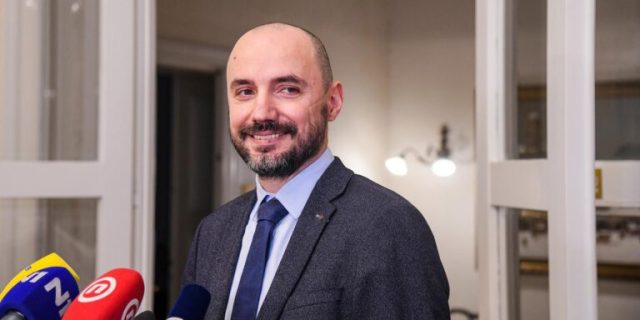 Zagreb: Boris Milošević dao je izjavu medijima nakon Koalicijskog sastanka u Vladi