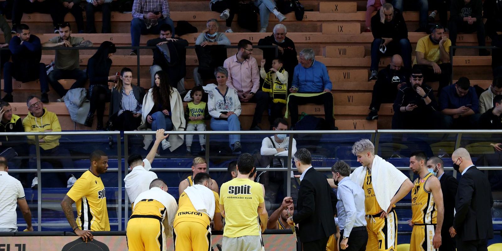 Split: Četvrtfinalna utakmica košarkaškog Kupa Krešimir Ćosić, Split-Gorica
