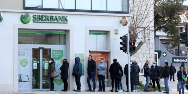 HNB proglasio dvodnevni moratoriji na Sberbanku, klijenti dnevno mogu raspolagati s 7280 kuna
