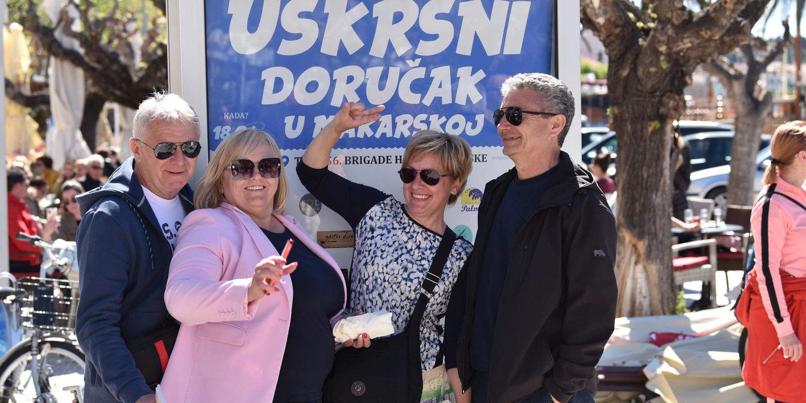 Makarska: Na Trgu 156. Brigade održana manifestacija Uskršnji doručak