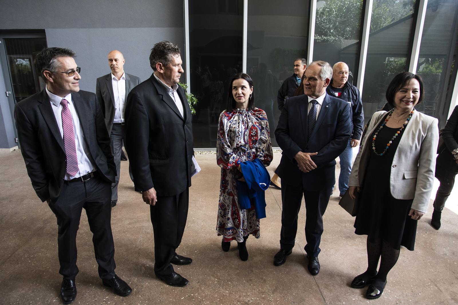 Marija Vučković na predstavljanju rada Poljoprivredno-braniteljske zadruge Linta