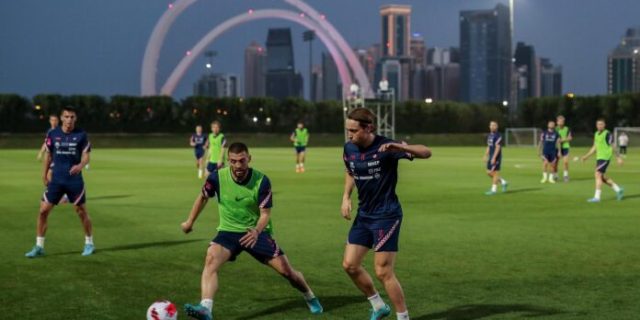 Doha: Hrvatska nogometna reprezentacija odradila je trening