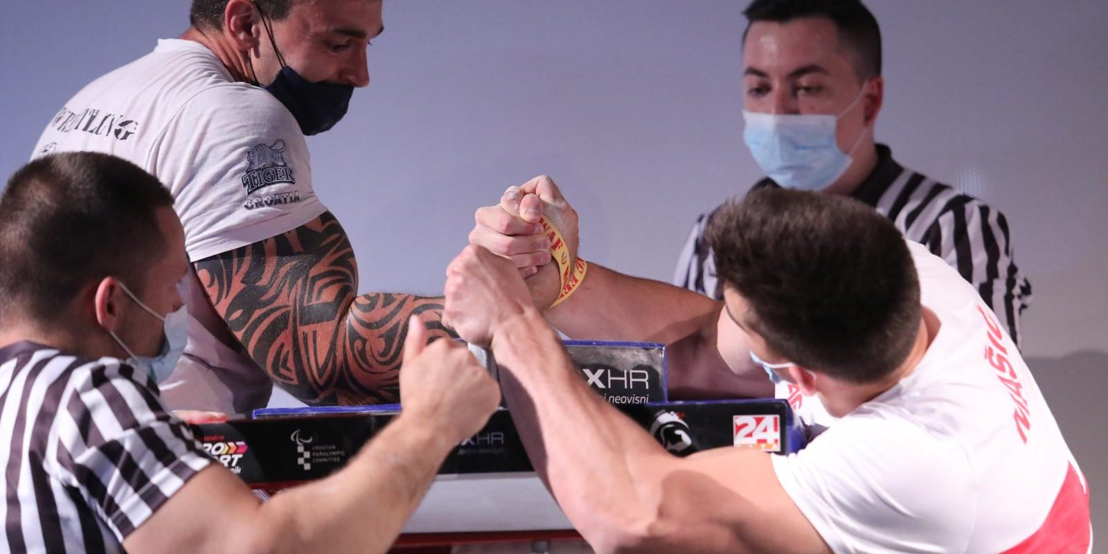 Andrija Šimić pobjednik Hrvatske u obaranju ruku, u obaranju se okušao i Bulj