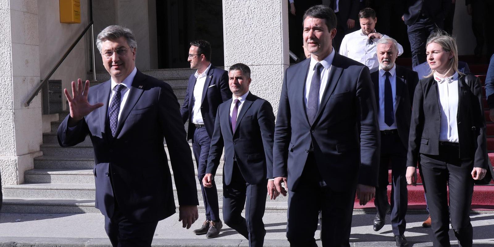 Split: Plenković se sastao sa stranačkim kolegama i kandidatom za gradonačelnika