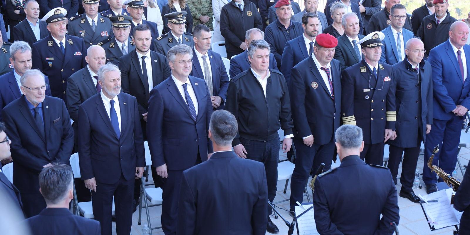 Milanović i Plenković zajedno na Svečanoj akademiji povodom  31. obljetnice 4. gardijske brigade