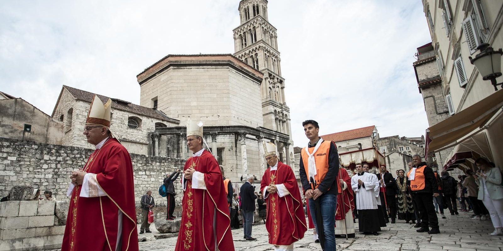 Procesija i misa u Splitu na dan zaštitnika sv. Dujma