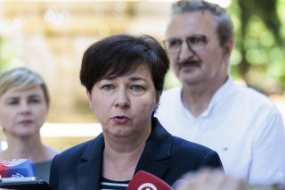 Split: Predstavljena Tamara Visković, kandidatkinja za gradonačelnicu stranke Možemo! i Nove ljevice