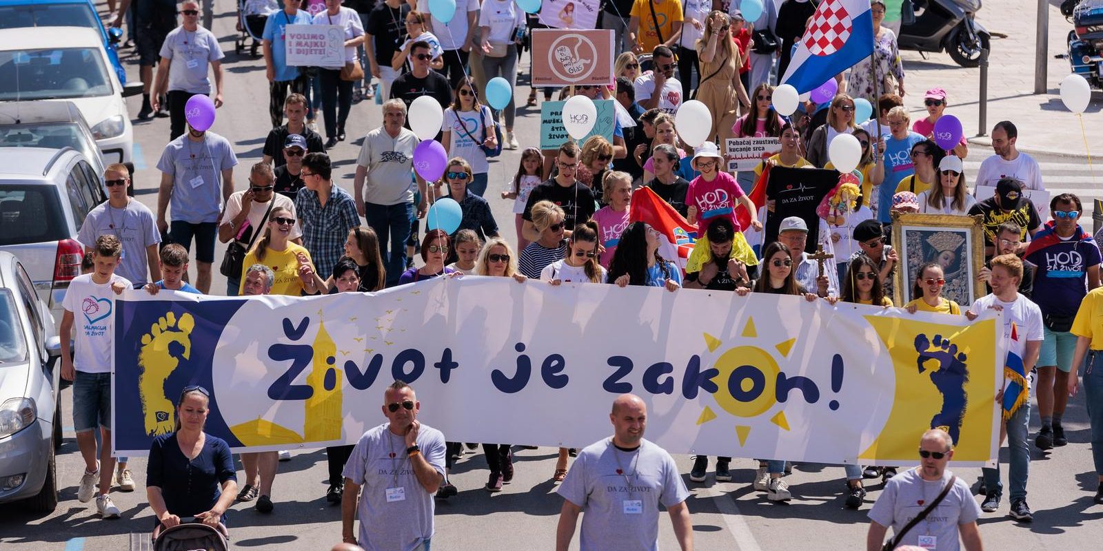U Splitu održan 4. Hod za život