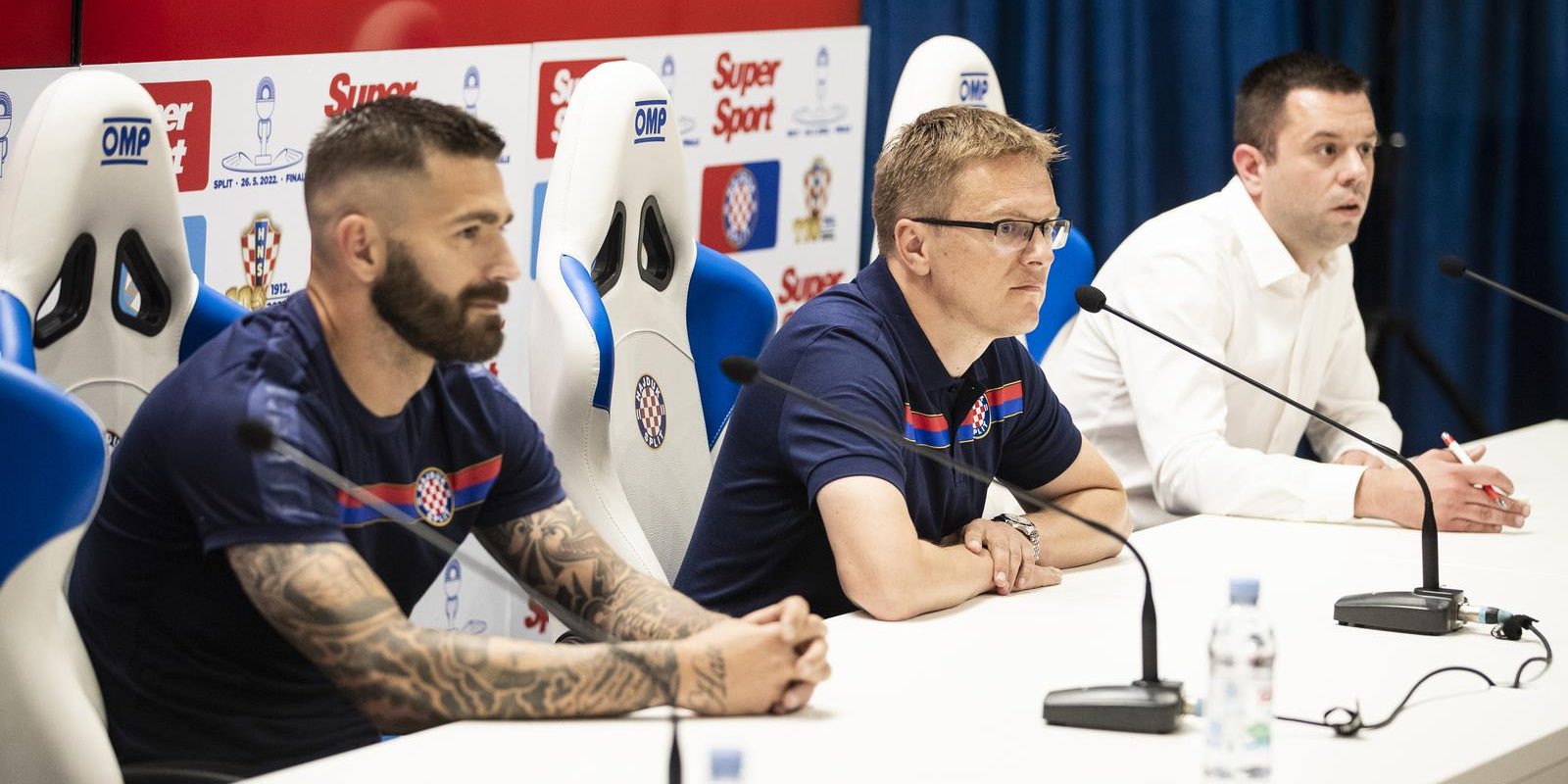 Split: Konferencija za medije HNK Hajduka uoči sutrašnjeg finala nogometnog kupa