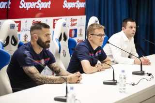 Split: Konferencija za medije HNK Hajduka uoči sutrašnjeg finala nogometnog kupa