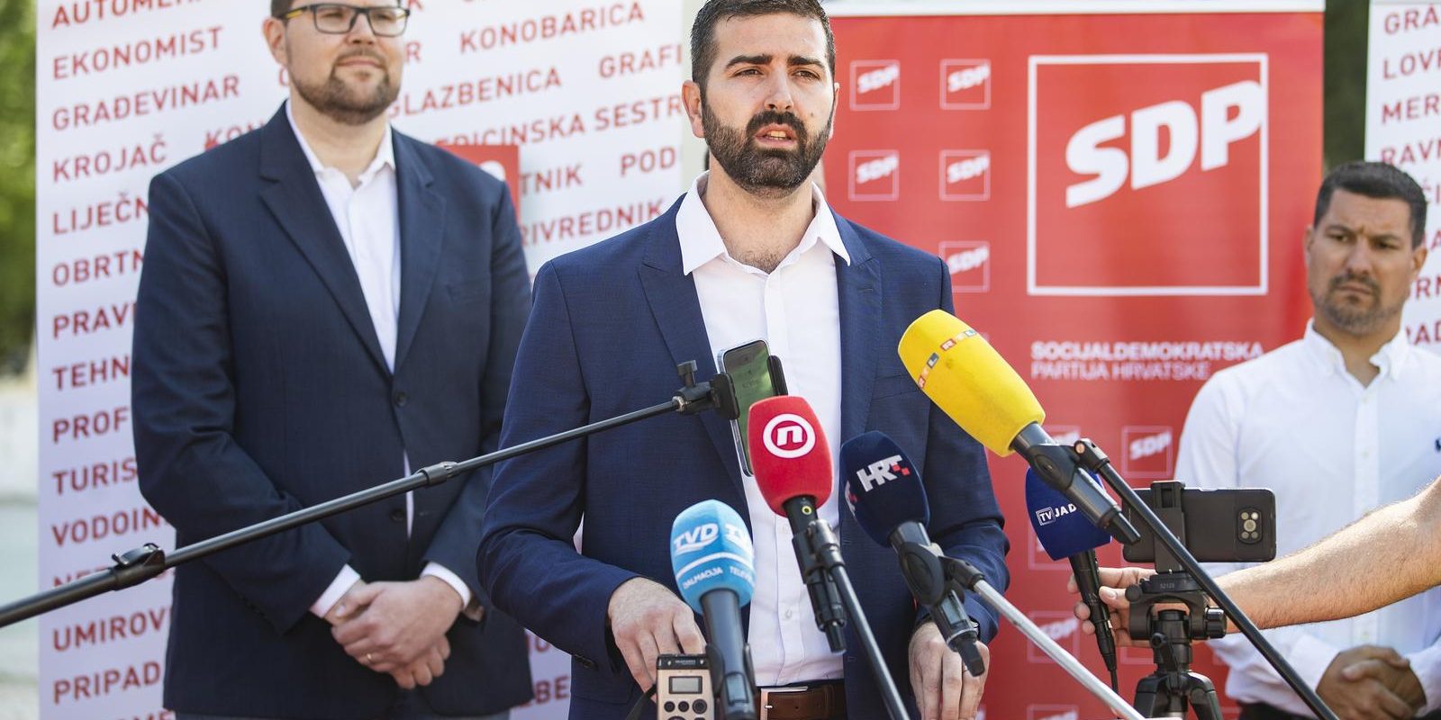 Predstavljen Davor Matijević kao kandidat SDP-a za gradonačelnika Splita