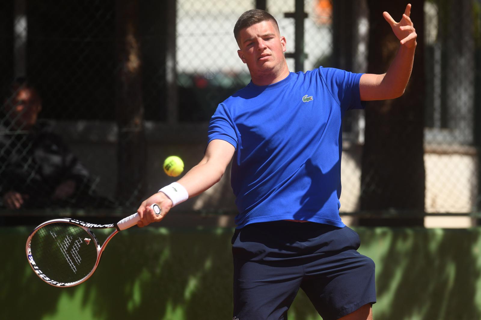 Četvrtfinale teniskog turnira ITF World Tennis M15 Šibenik, Duje Kekez – Mili Poljičak