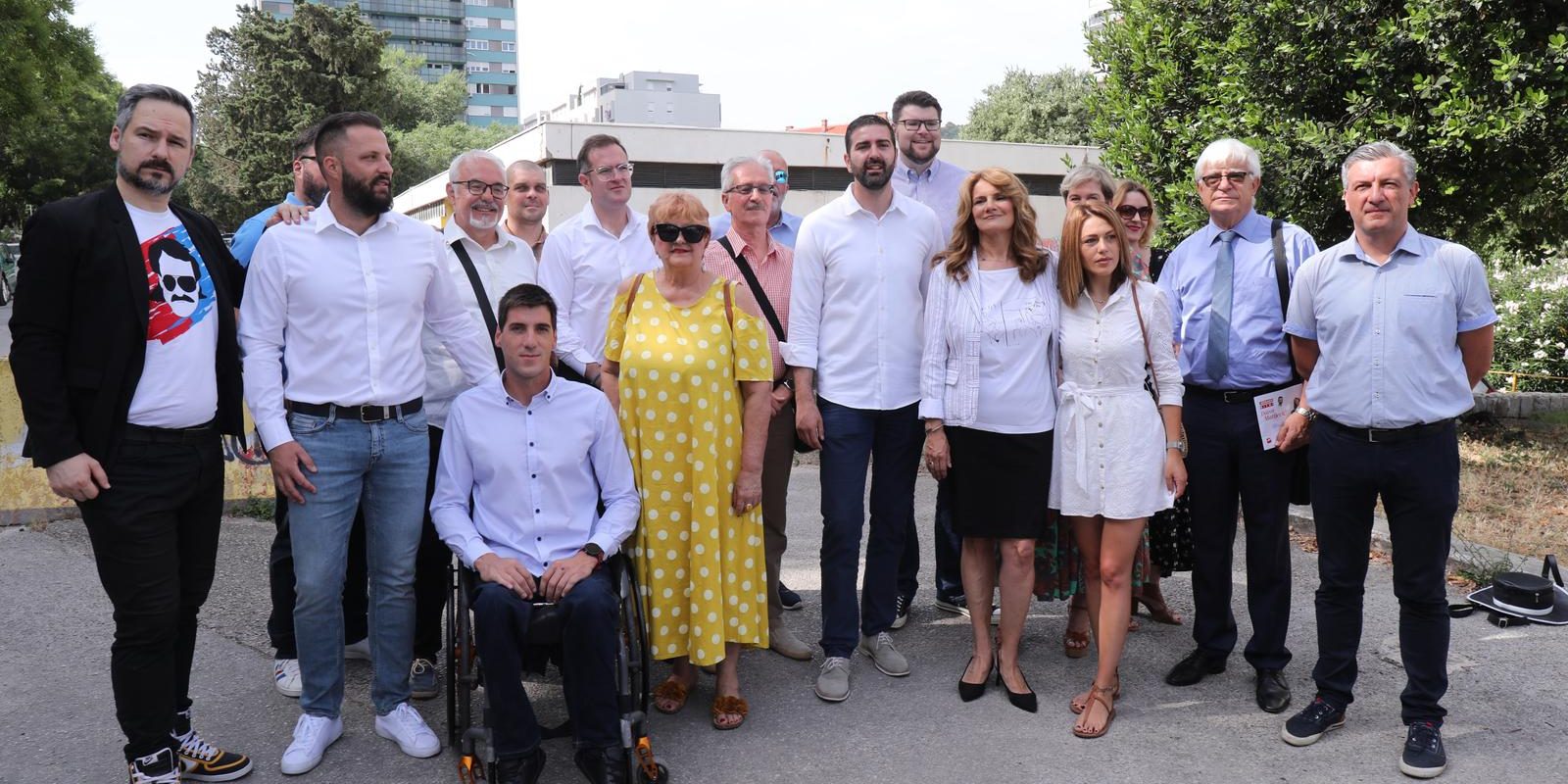 Split: Završno obraćanje kandidata SDP-a Davora Matijevića uoči nedjeljnih izbora