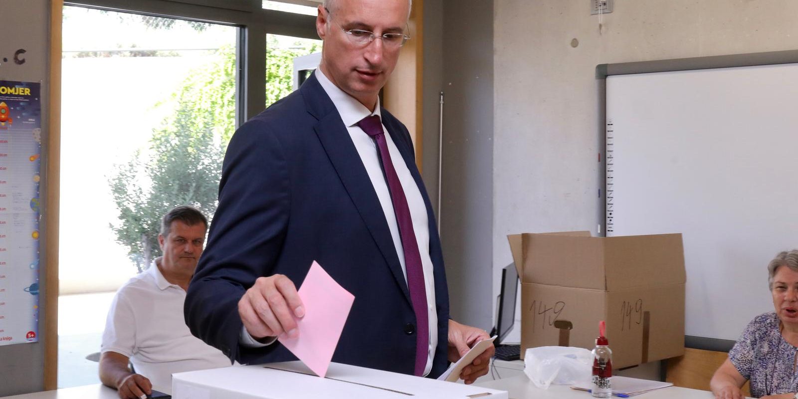 Ivica Puljak glasovao je na prijevremenim izborima u Splitu