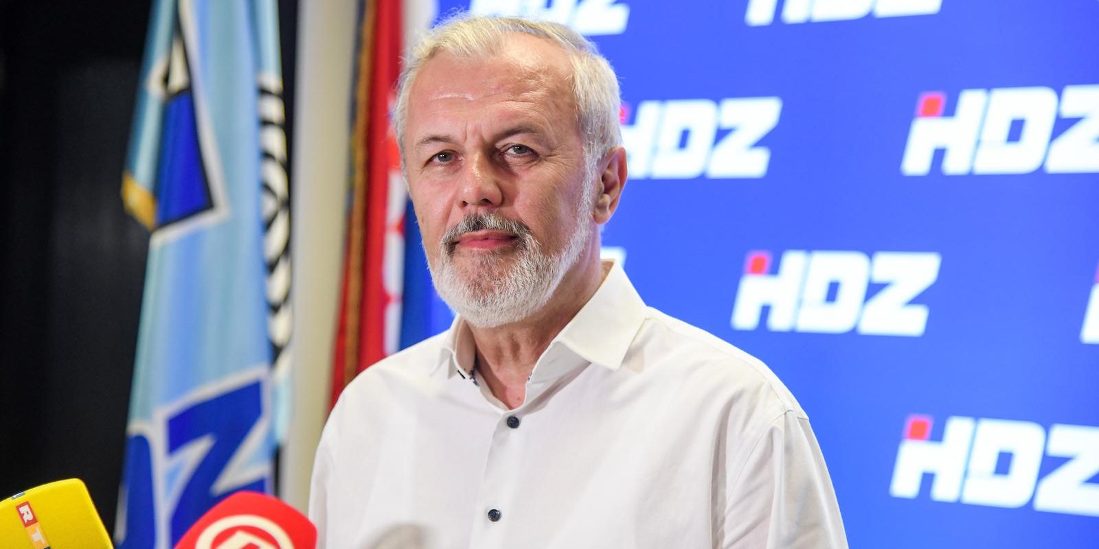 Zagreb: Ante Sanader dao izjavu medijima nakon sjednice Predsjedništva HDZ-a