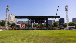 Pripremni radovi za festival Ultra