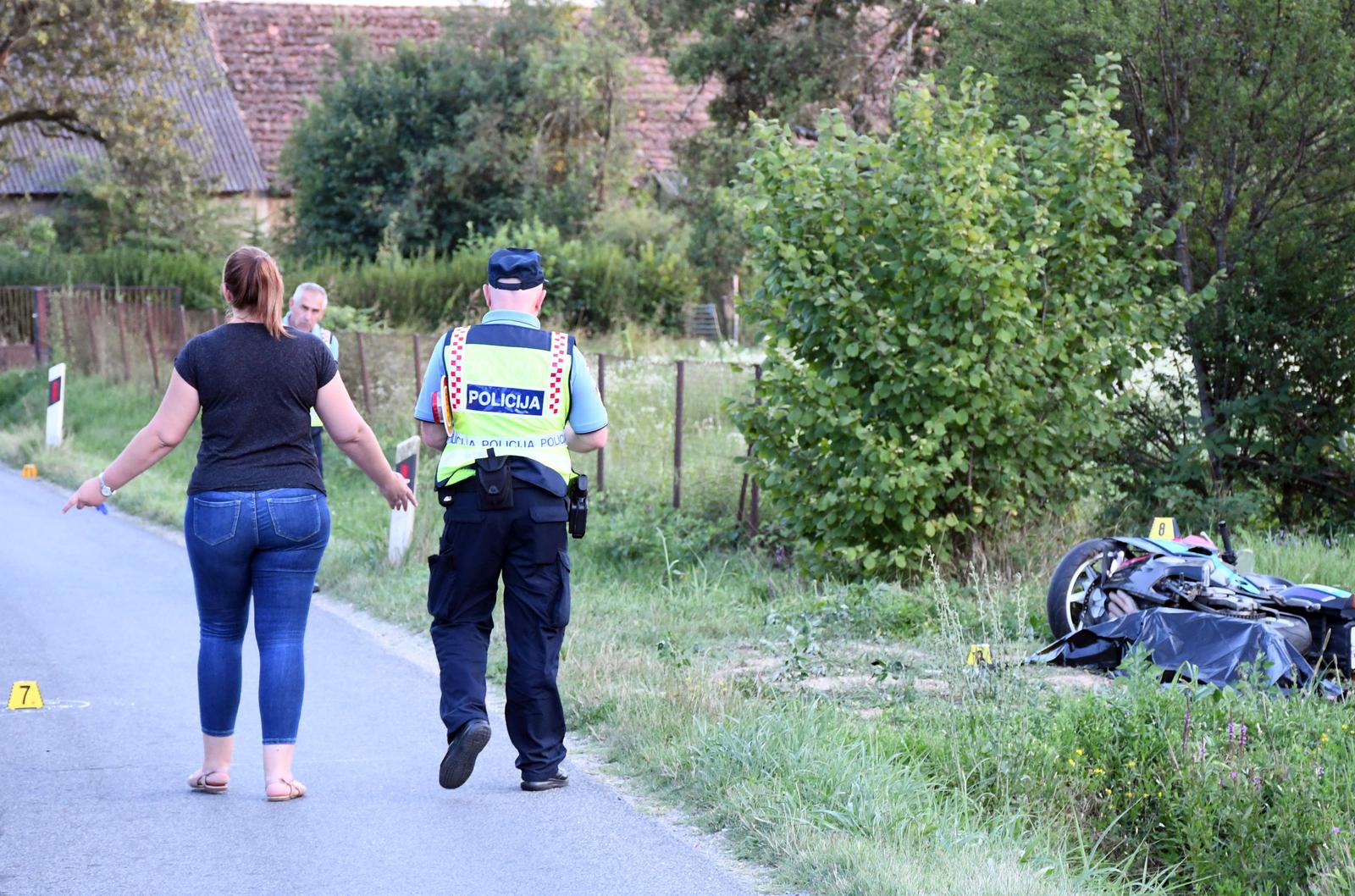 U Brestu Pokupskom smrtno stradao motociklist