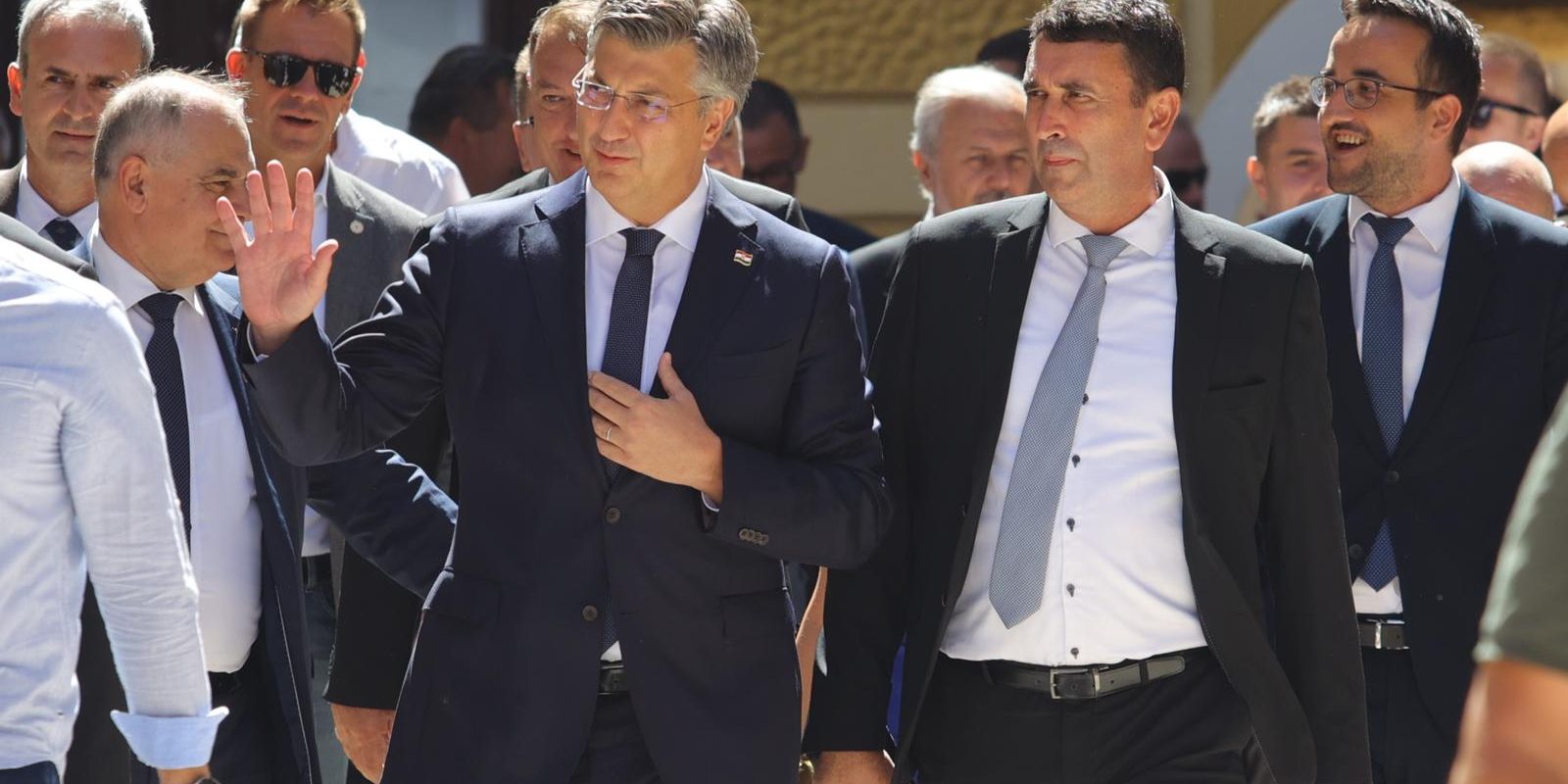 Premijer Plenković stigao je u Imotski, gdje će sudjelovati na Svečanoj sjednici