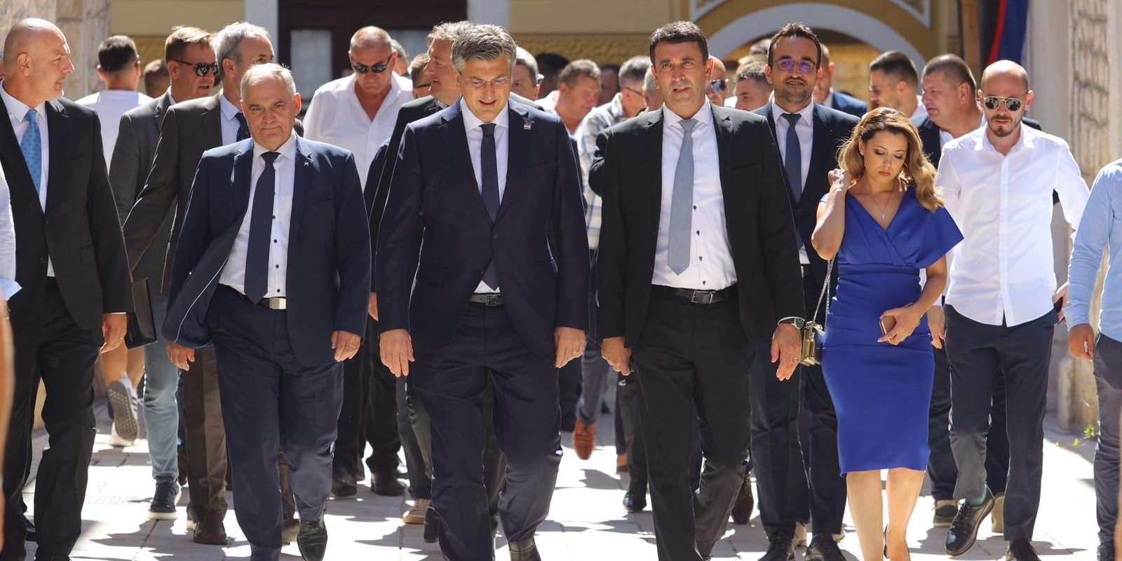 Premijer Plenković stigao je u Imotski, gdje će sudjelovati na Svečanoj sjednici