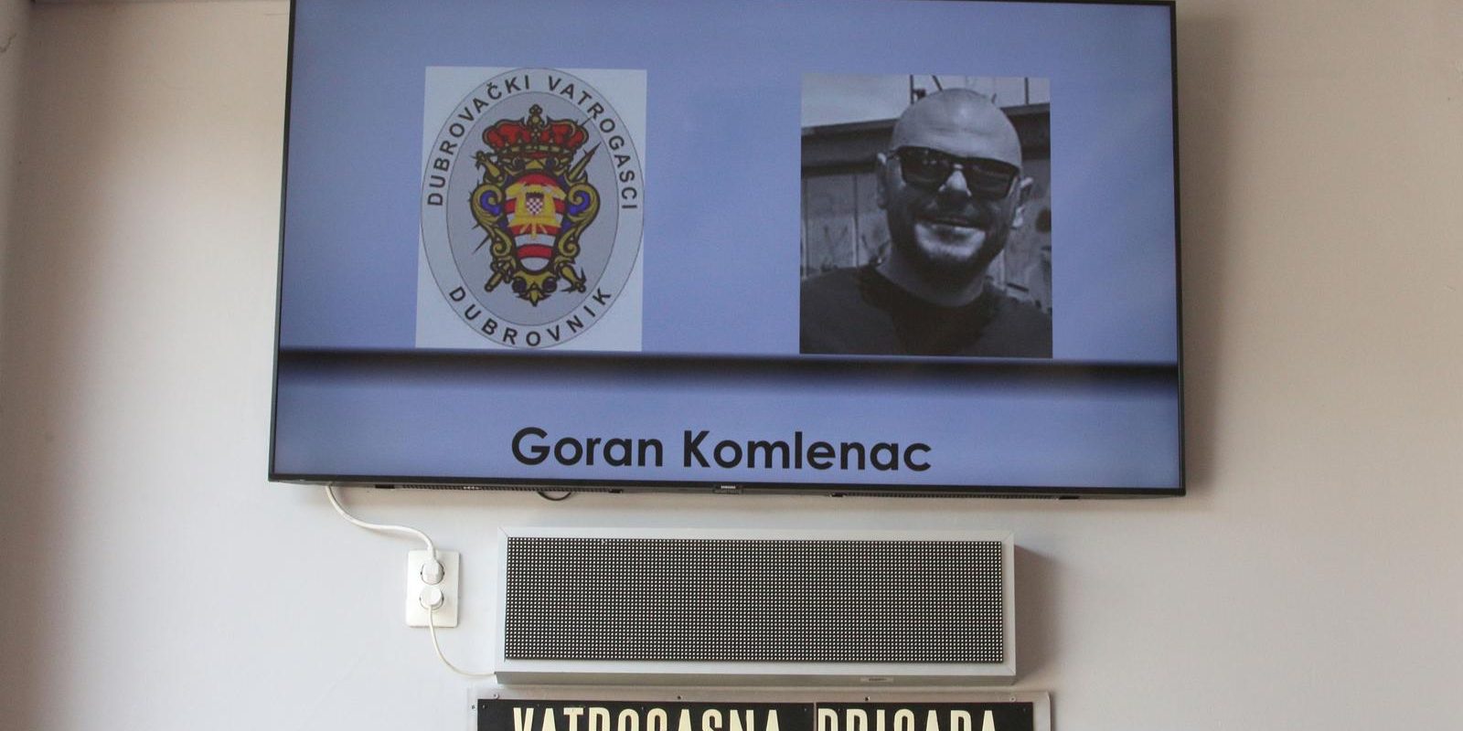 Zagrebački vatrogasci odali počast poginulom kolegi