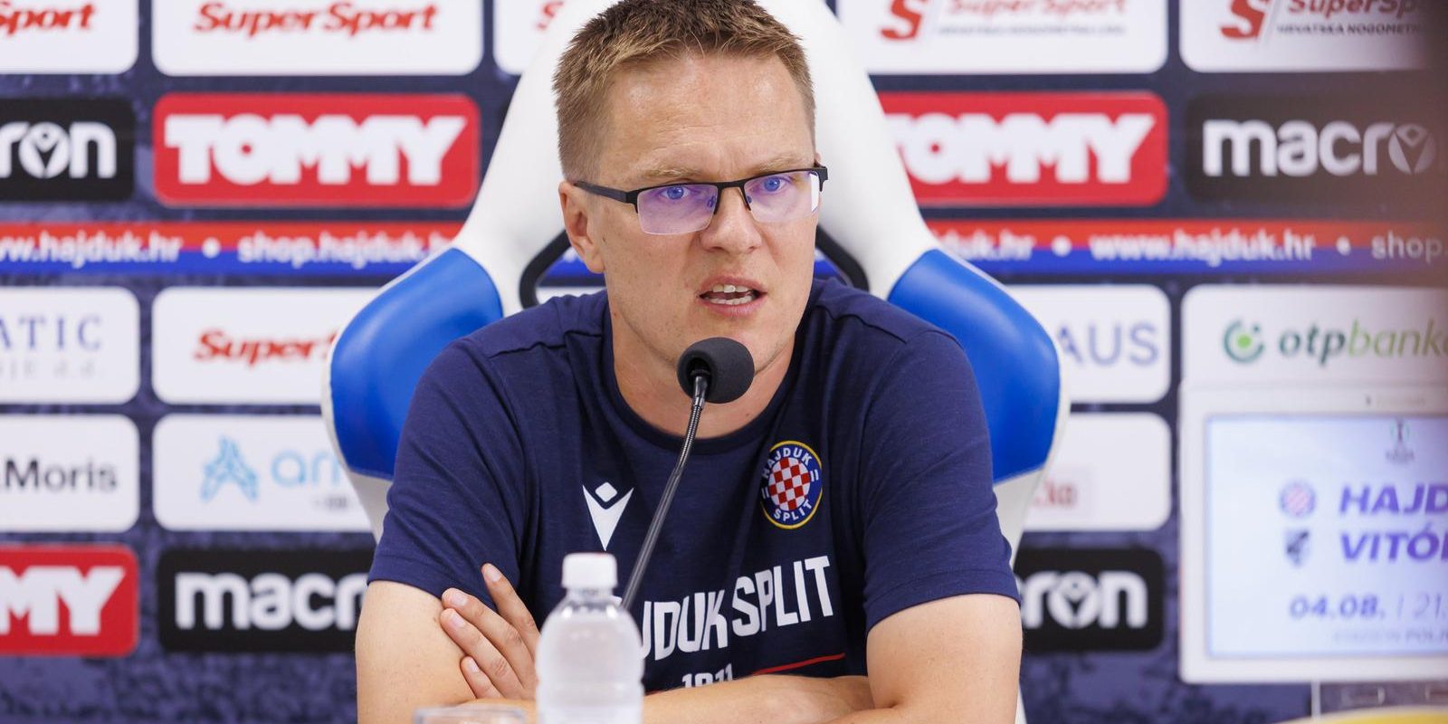 Split: HNK Hajduk održao konferenciju za medije uoči utakmice konferencijske lige