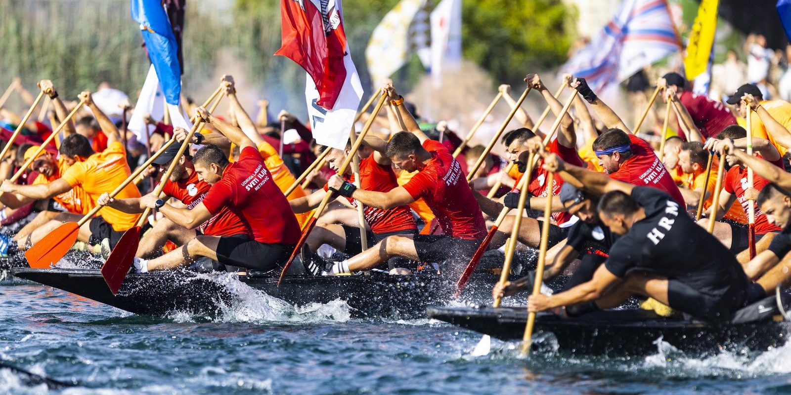 Startao 25. Maraton lađa na Neretvi