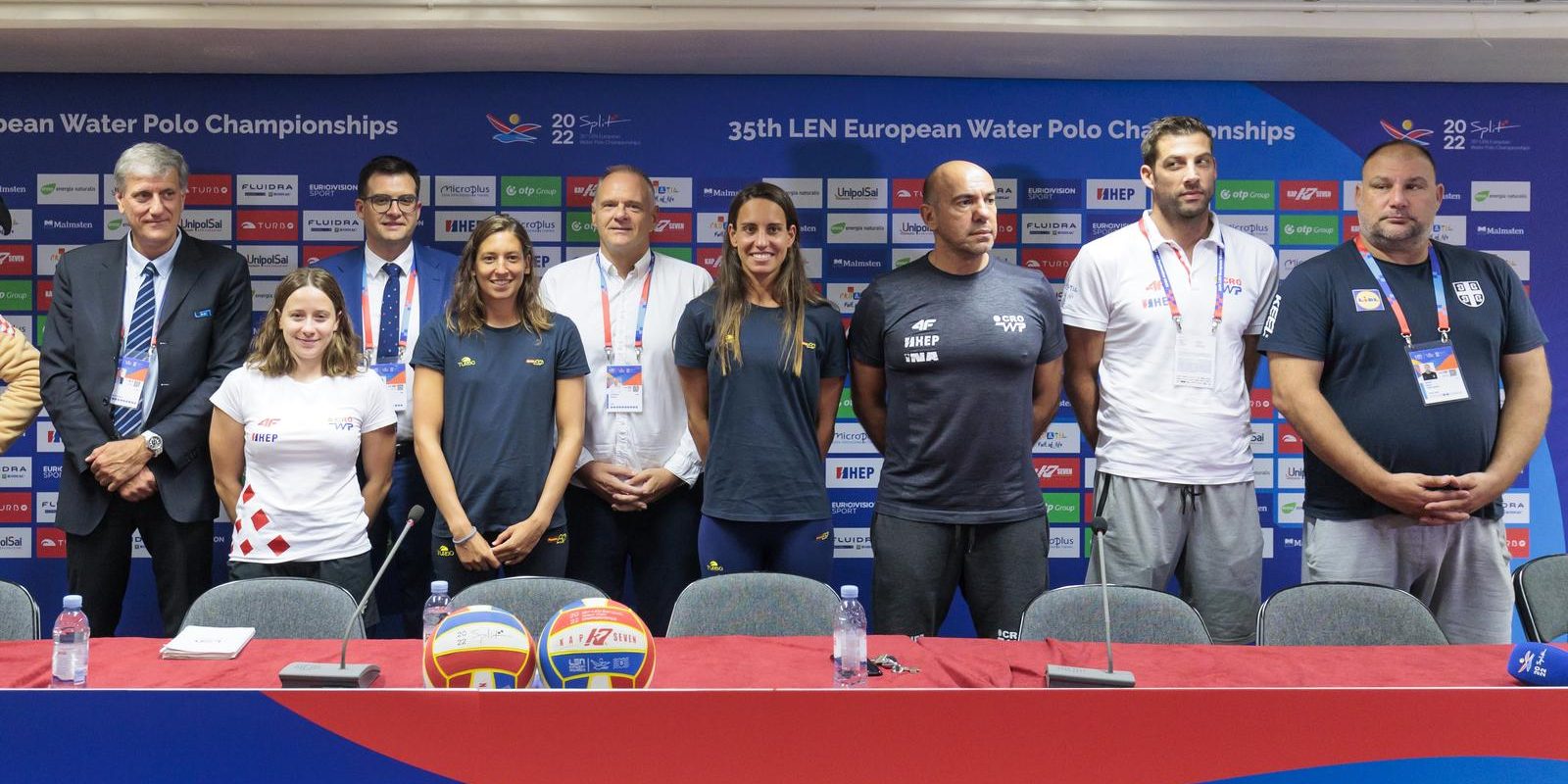 Split: Konferencija za medije uoči početka Europskog prvenstva u vaterpolu
