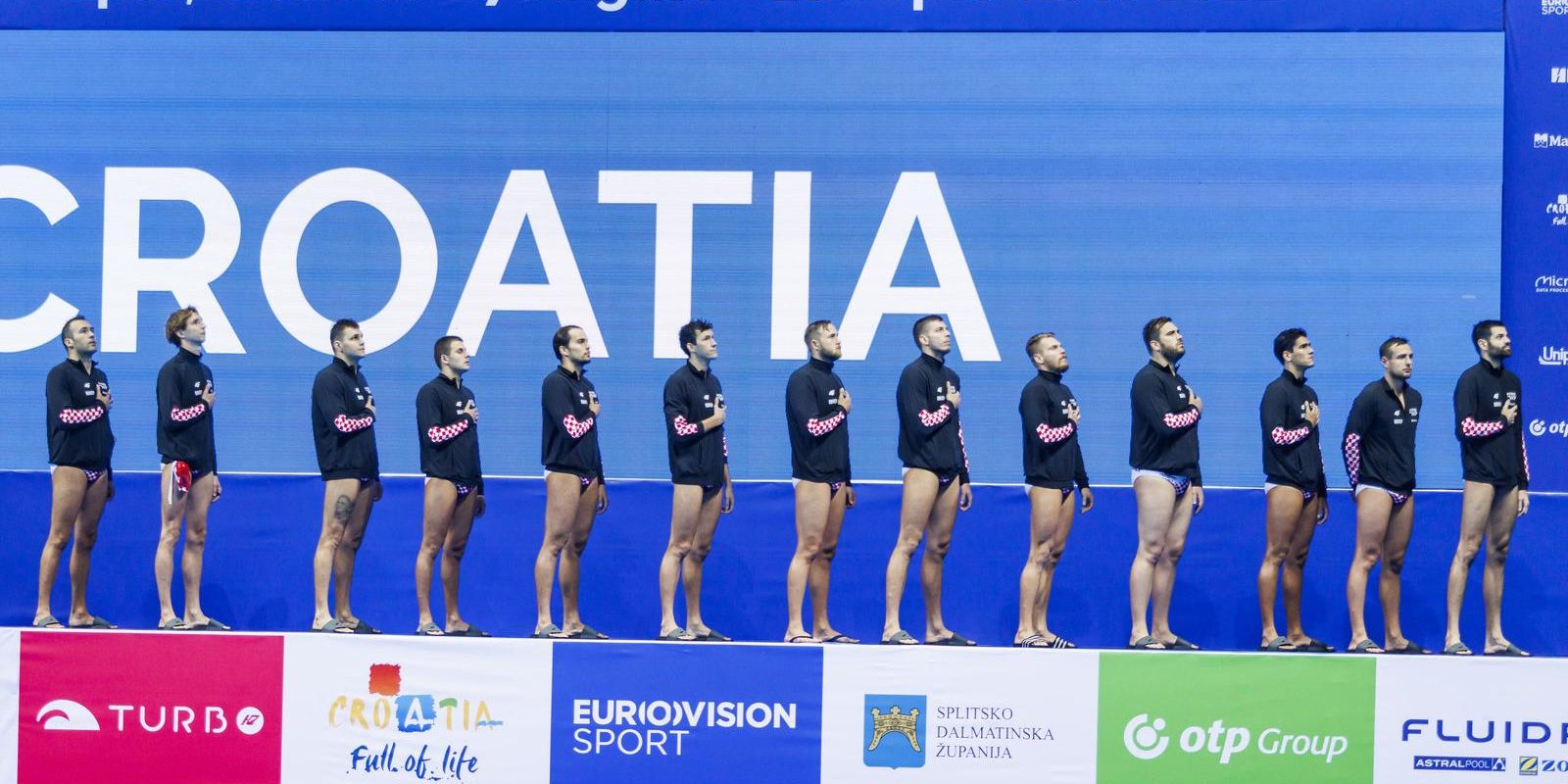 Europsko prvenstvo u vaterpolu za muškarce, četvrtfinale, Hrvatska – Gruzija