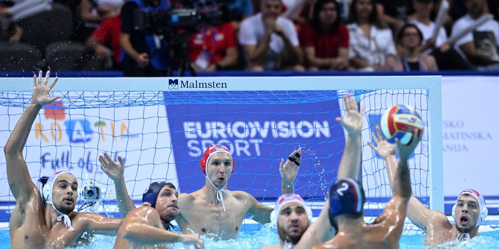 Europsko prvenstvo u vaterpolu za muškarce, polufinale, Hrvatska – Italija