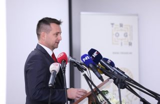 Predsjednik Zoran Milanović na svečanoj sjednici Gradskog vijeća Grada Trogira