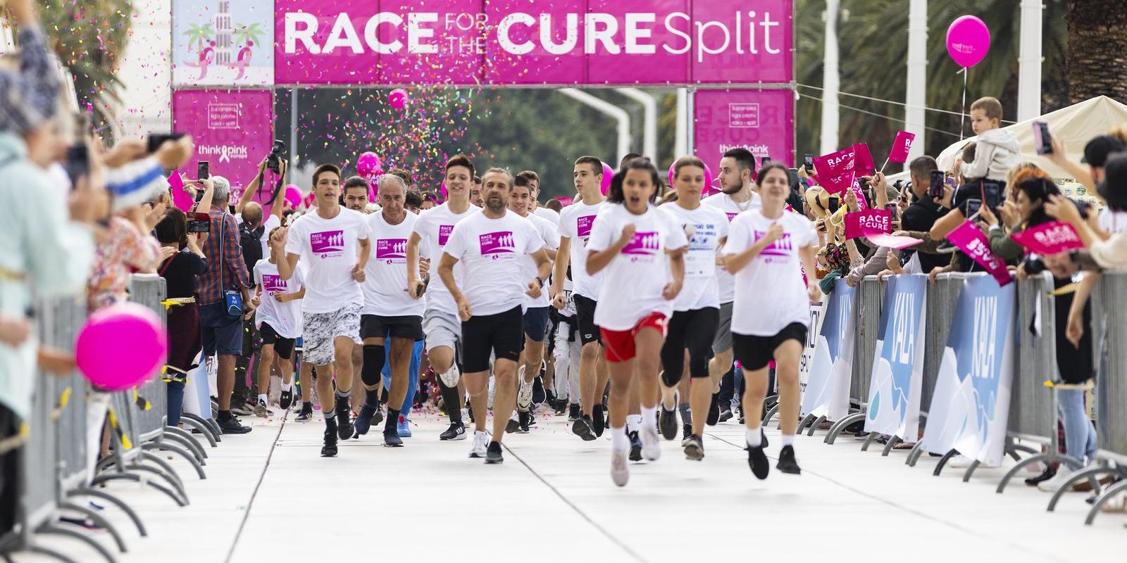 Na splitskoj rivi startala utrka ‘Race for the Cure’