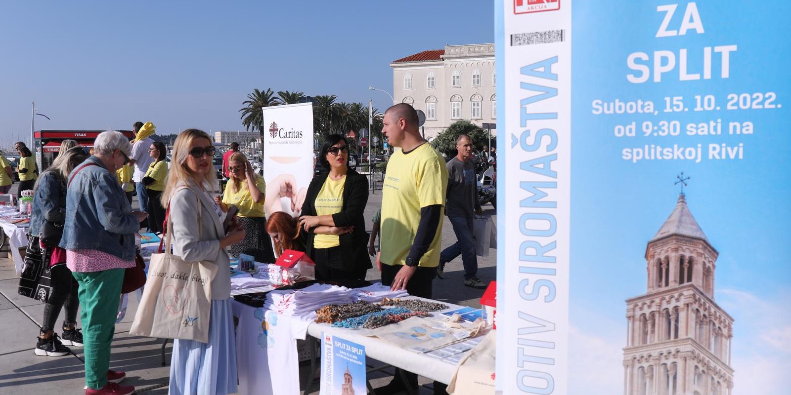Split: Humanitarna akcija povodom Međunarodnog dana borbe protiv siromaštva