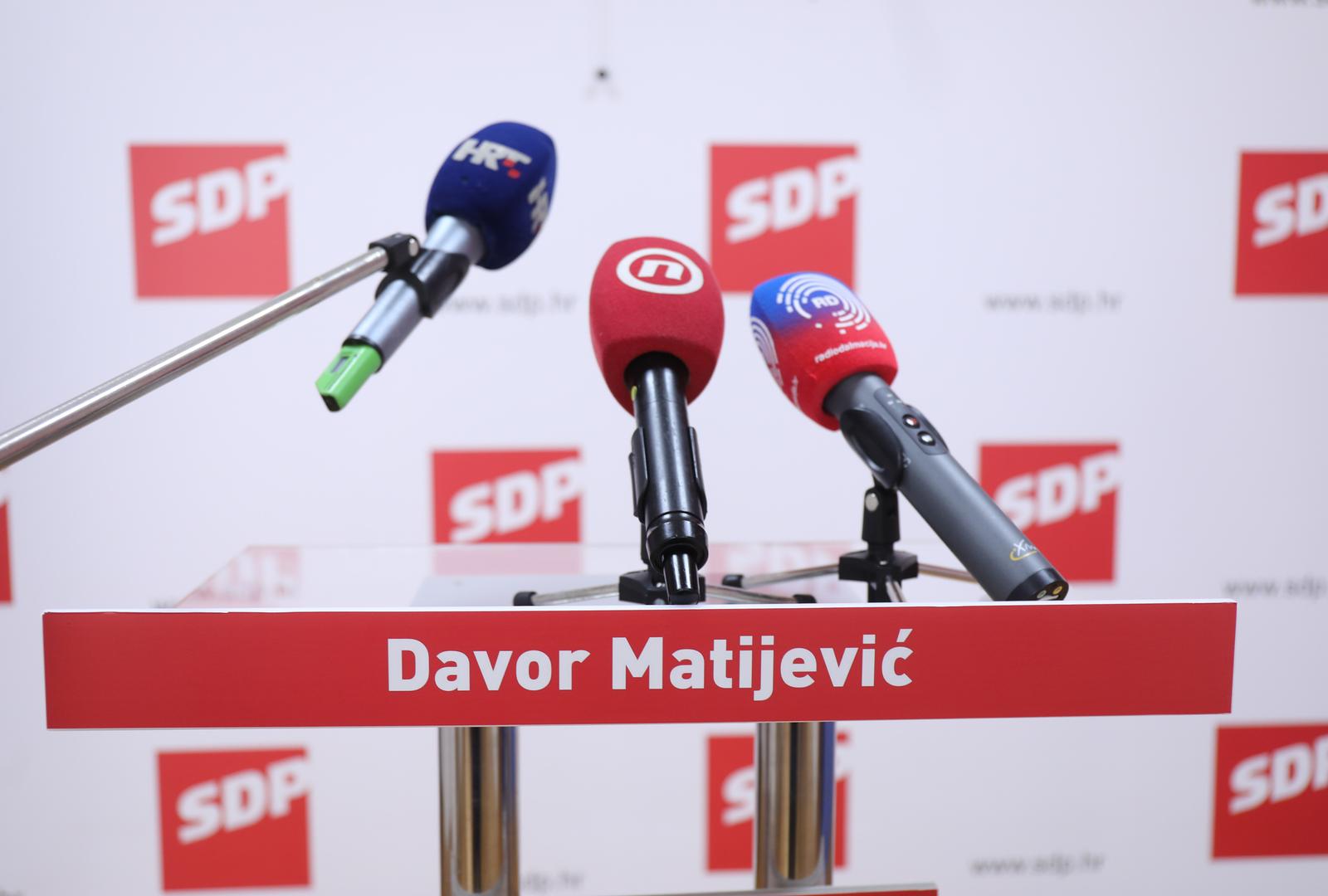 Splitski SDP održao konferenciju za medije