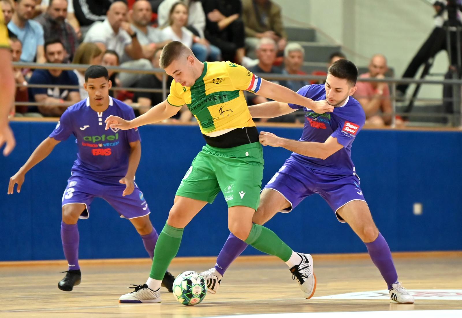 Makarska: Kvalifikacije UEFA Futsal Lige prvaka, Novo Vrijeme – Futsal Pula