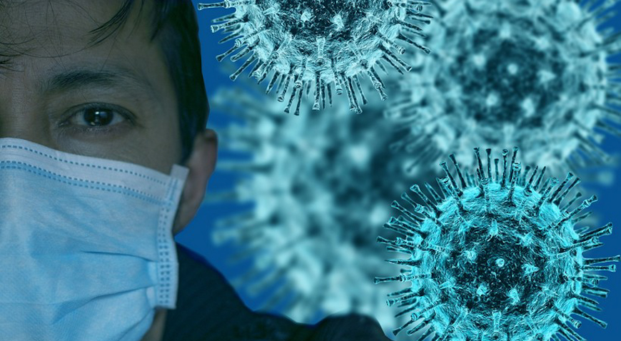 Koronavirus-virus-maska