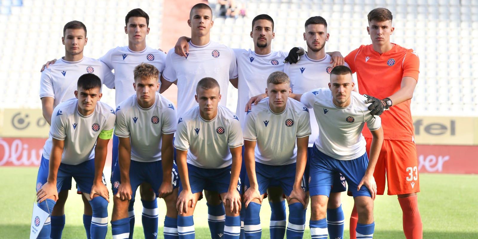 Split: Uzvratna utakmica 2. kola Lige prvaka mladih između Hajduka i Apolonije