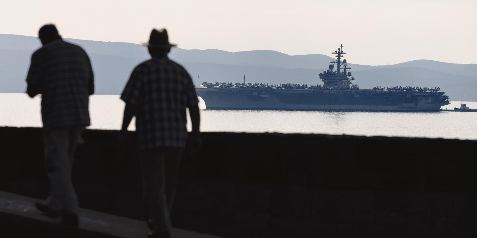 U Split uplovio najveći američki nosač aviona USS George H.W. Bush