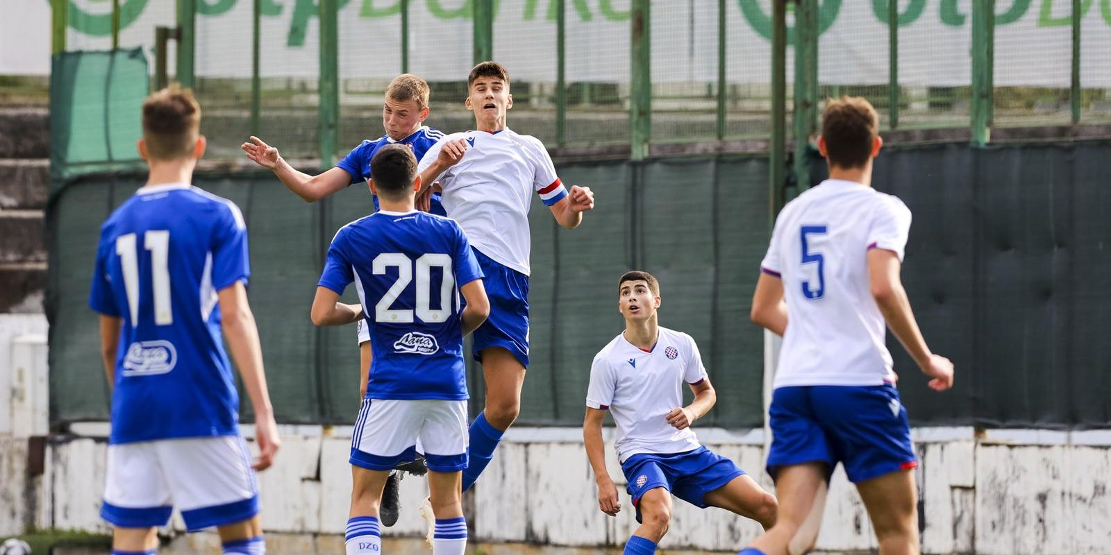 Split: Na pomocnom stadionu na Poljudu odigrana je utakmica kadeta Hajduka i Dinama