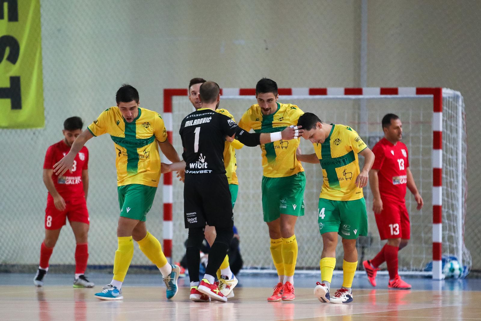 Pula: Elitna runda UEFA Futsal Lige prvaka, Pula – United Galati