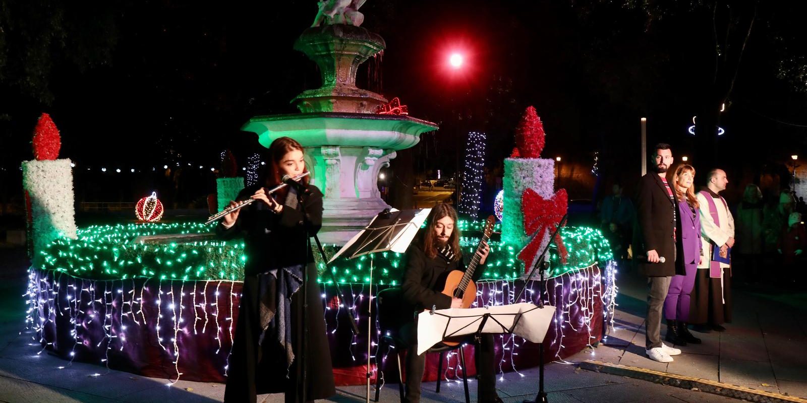 Split: Upaljena prva svijeća na adventskom vijencu u Đardinu