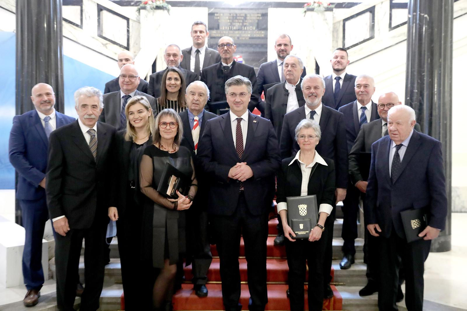 Zagreb: Dodijeljene Državne nagrade za sport Franjo Bučar