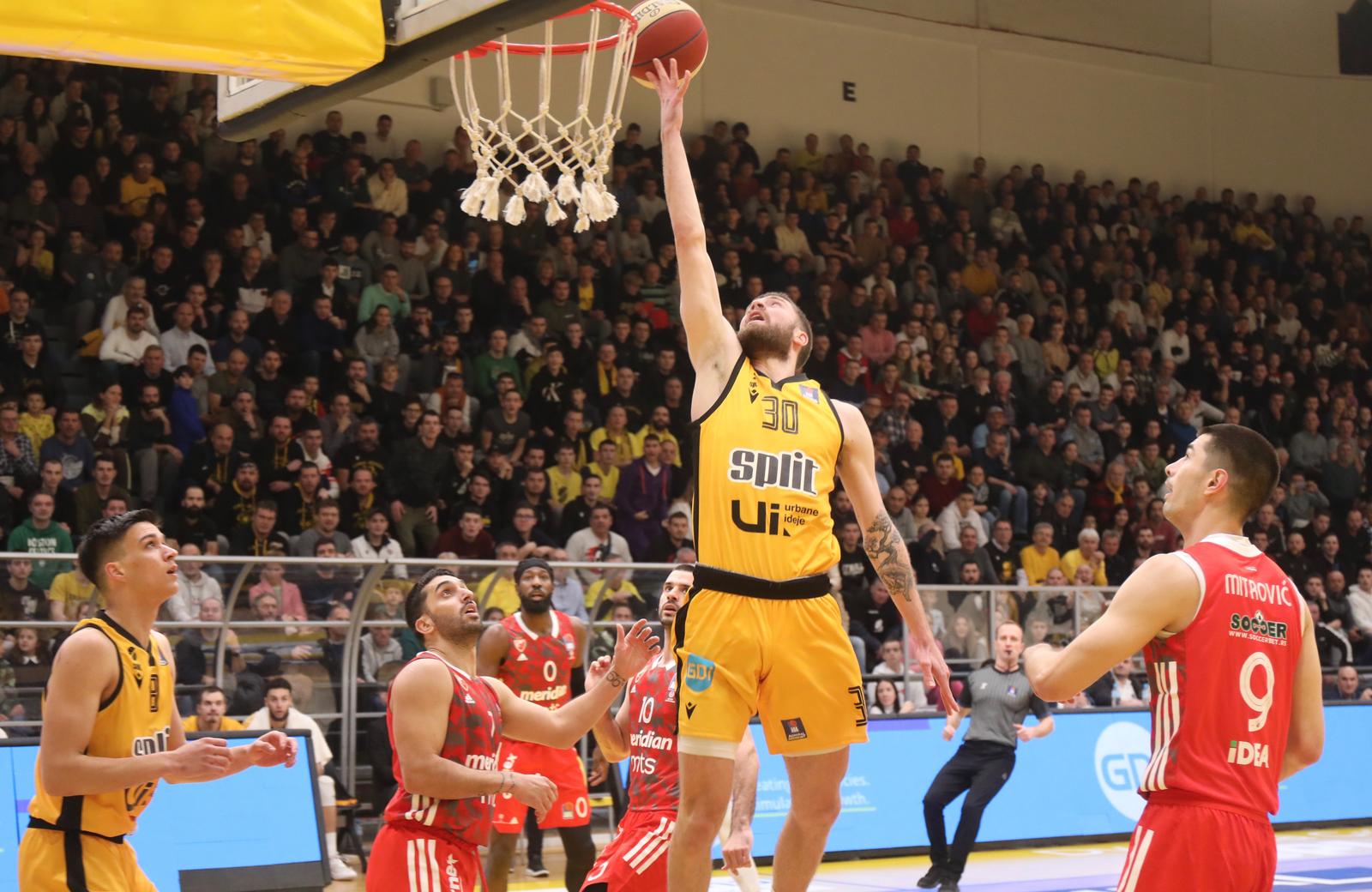 Split i Crvena zvezda igraju 13. kolo ABA Lige