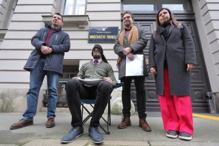 Zagreb: Konferencija za medije u vezi s prijedlogom proračuna Općine Seget