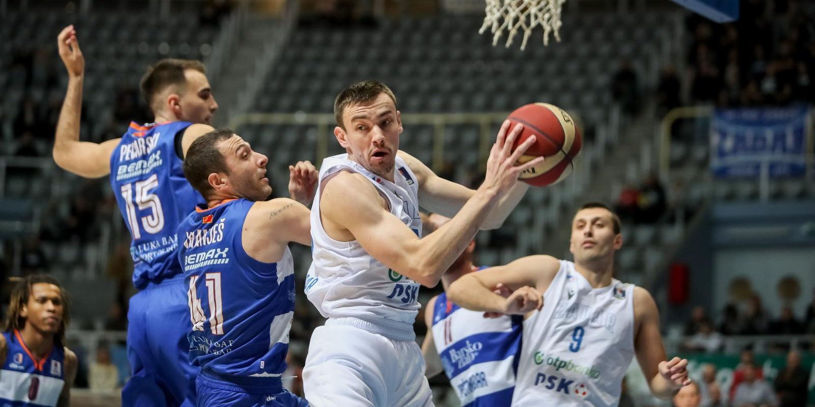 Utakmica 15. kola AdmiralBet ABA lige između Zadra i Mornara