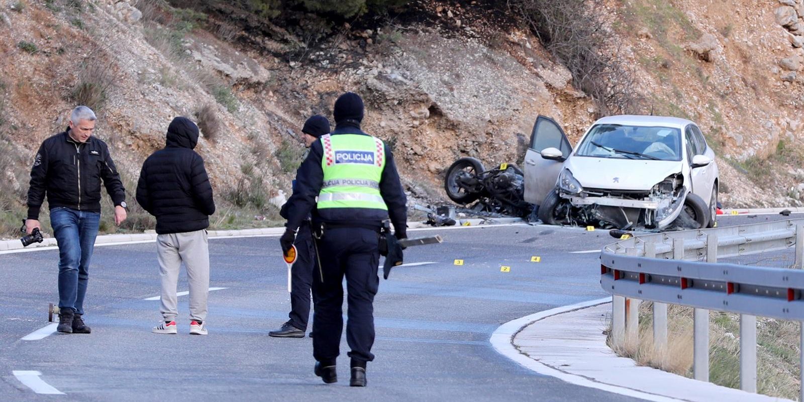 Motociklist poginuo u sudaru s automobilom kod mjesta Pisak